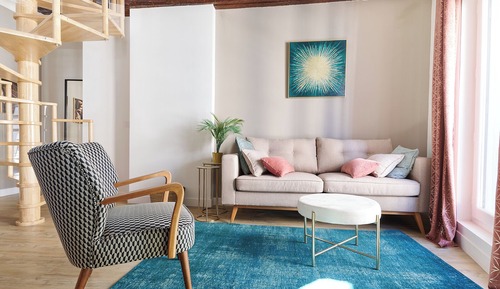 Dúplex de lujo, 2 habitaciones, cocina