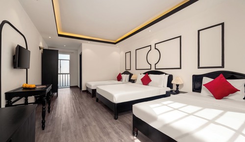 Habitación cuádruple Deluxe