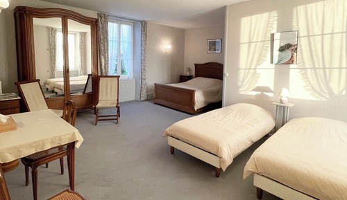 Habitación doble superior, vistas al jardín