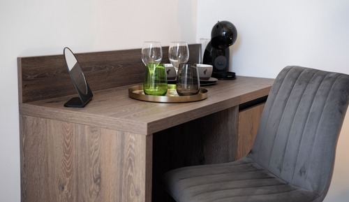 Habitación Deluxe doble, balcón, vistas parciales al mar