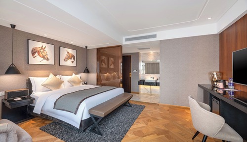 Habitación sénior doble, vistas a la ciudad