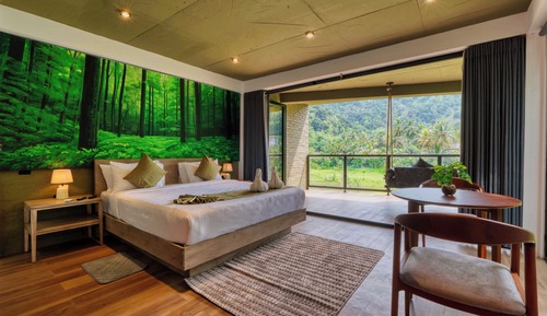 Deluxe Double Room, Balcony, Mountain View