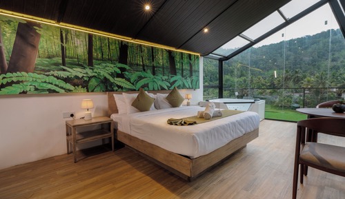 Honeymoon Suite, Balcony, Mountain View