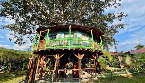 Casa de campo Deluxe, vistas al jardín