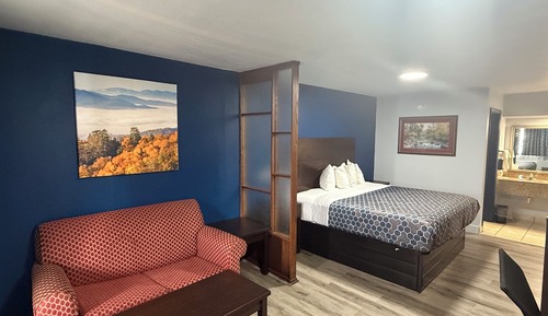Habitación, 1 cama de matrimonio grande con sofá cama, fumadores