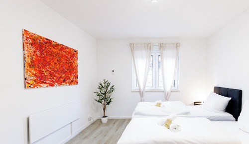 Apartamento Confort, vistas al jardín