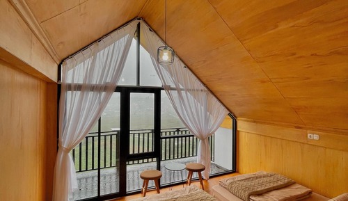 Habitación familiar, vistas a la montaña