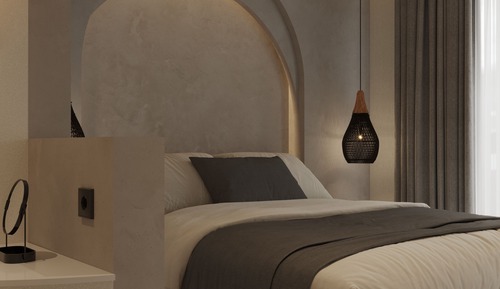 Habitación Deluxe con 1 cama doble o 2 individuales, balcón, vistas a la montaña