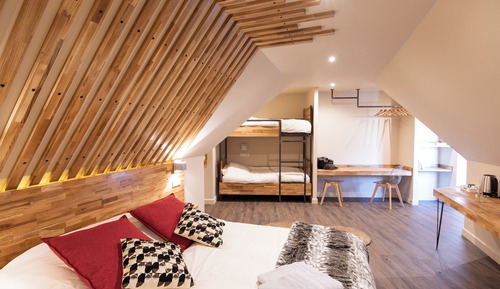 Habitación cuádruple familiar (Origine bois)