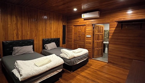 Chalet, 2 camas individuales