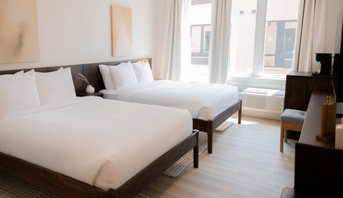 Habitación, 2 camas de matrimonio (Self Check-in with Virtual Front Desk)