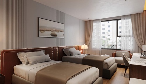 Habitación triple familiar