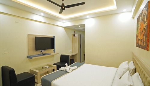 Habitación Deluxe doble, balcón, vistas a la ciudad