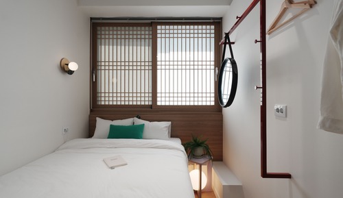 Habitación básica doble, vistas a la ciudad