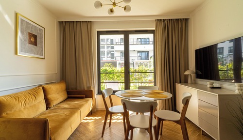 Apartamento Confort, patio, vistas al jardín