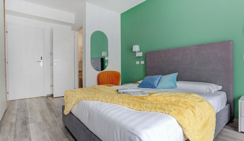 Habitación, balcón