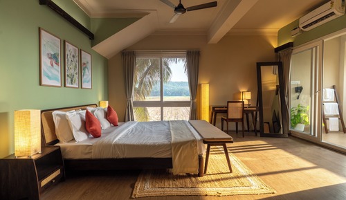 Habitación Premier doble, balcón, vistas al jardín