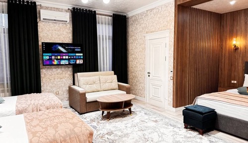 Habitación cuádruple, Aire acondicionado, vistas a la ciudad