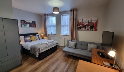 Estudio estándar, 1 cama doble