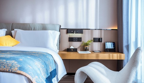 Habitación económica doble, vistas al mar