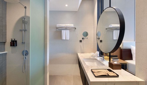 Habitación ejecutiva, 1 cama de matrimonio grande, vistas a la ciudad