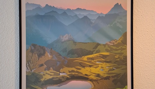 Habitación triple familiar, vistas a la montaña