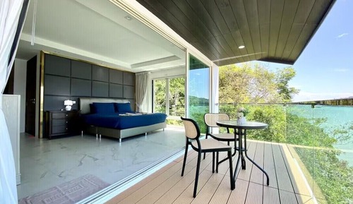 Villa, vistas al mar