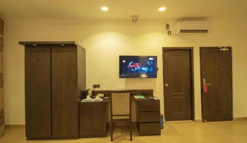 Habitación Deluxe doble, Aire acondicionado, vistas al mar