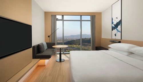 Habitación superior, 1 cama de matrimonio grande