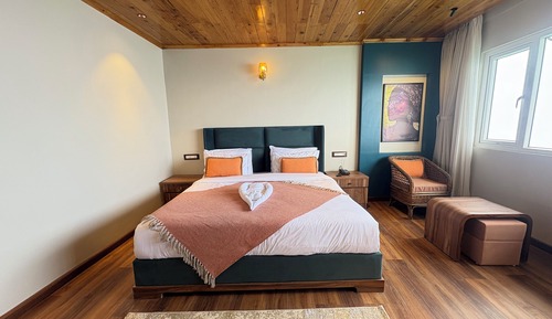 Habitación doble superior, vistas a la colina