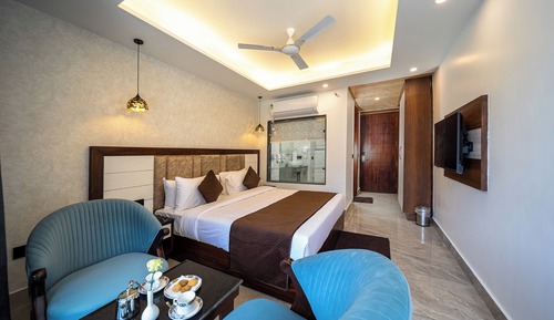 Habitación Deluxe, balcón, vistas a la montaña