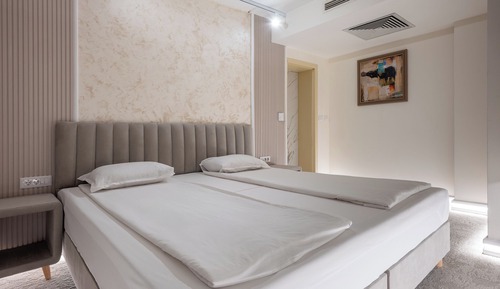 Suite familiar, 1 cama doble con sofá cama, vistas a la ciudad
