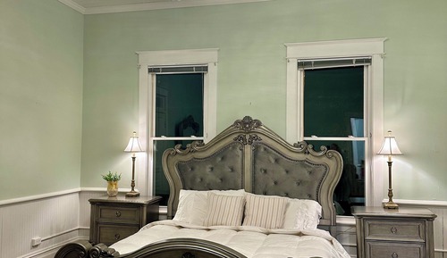 Habitación presidencial, 1 cama de matrimonio grande, baño privado, planta baja