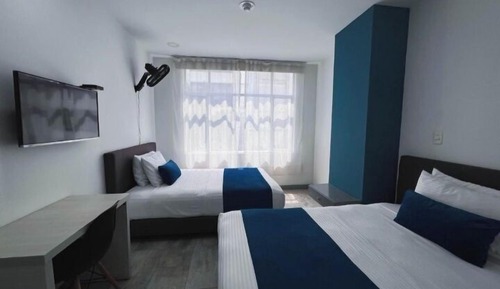 Habitación Deluxe doble, vistas al patio