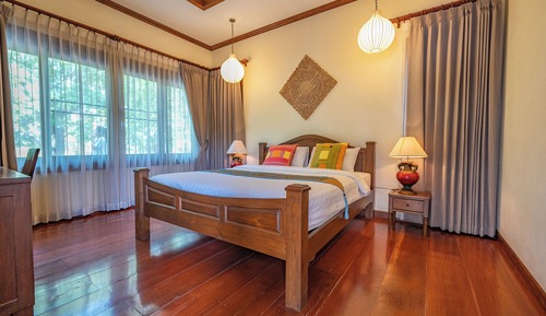 Villa superior, vistas al jardín