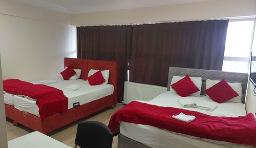 Habitación cuádruple familiar, vistas a la ciudad