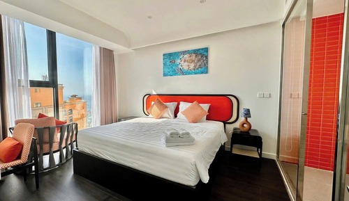 Apartamento familiar, 2 habitaciones, vistas a la ciudad