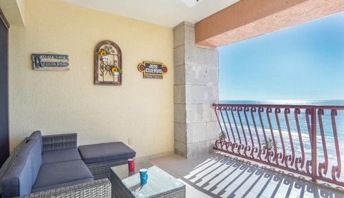 Apartamento, 1 cama de matrimonio grande con sofá cama, balcón, vistas al mar (Sonoran Sun SW 711)
