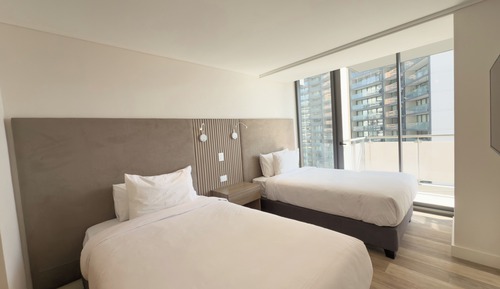 Apartamento superior, 2 habitaciones, balcón, vistas a la montaña