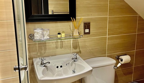 Estudio Deluxe, 1 cama de matrimonio grande con sofá cama, vistas a la montaña