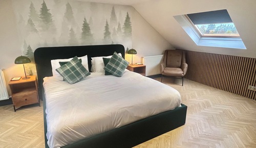 Habitación doble superior, 1 cama de matrimonio grande, vistas a la montaña, planta ejecutiva