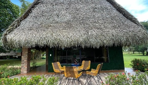 Casa Deluxe, patio, vistas al río