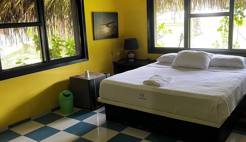 Habitación doble, vistas al jardín