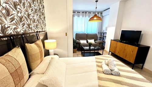 Estudio clásico, 1 cama de matrimonio