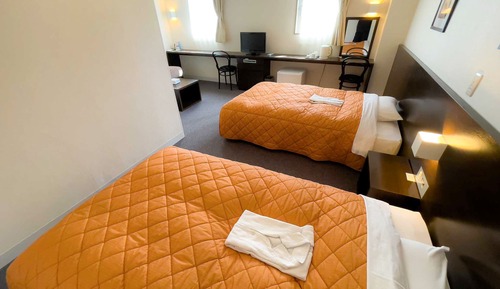 Habitación con 2 camas individuales, no fumadores, vistas a la montaña