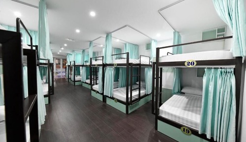 Dormitorio compartido, dormitorio mixto (1 Bunk Bed in 20 Beds Dorm)