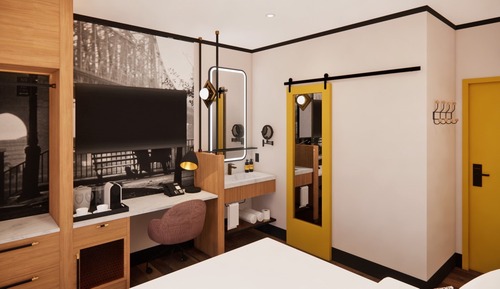 Habitación Grand, 1 cama de matrimonio, vistas a la ciudad