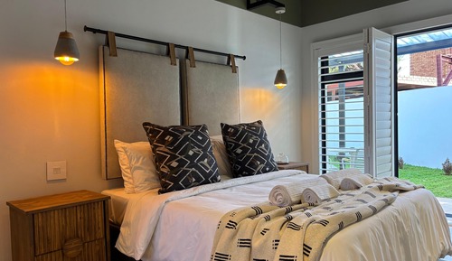 Habitación Deluxe doble, patio, vistas al jardín