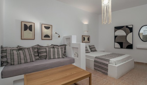 Habitación Deluxe doble, vistas parciales al mar