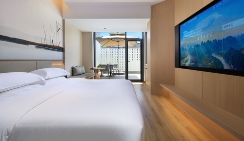 Habitación doble superior, patio